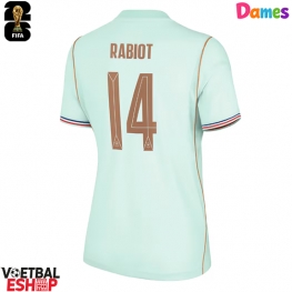 Frankrijk Adrien Rabiot #14 Uit tenue Dames WK 2026 Korte Mouw